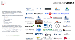 Desktop Screenshot of edistributor.ifdsgroup.co.uk