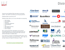 Tablet Screenshot of edistributor.ifdsgroup.co.uk